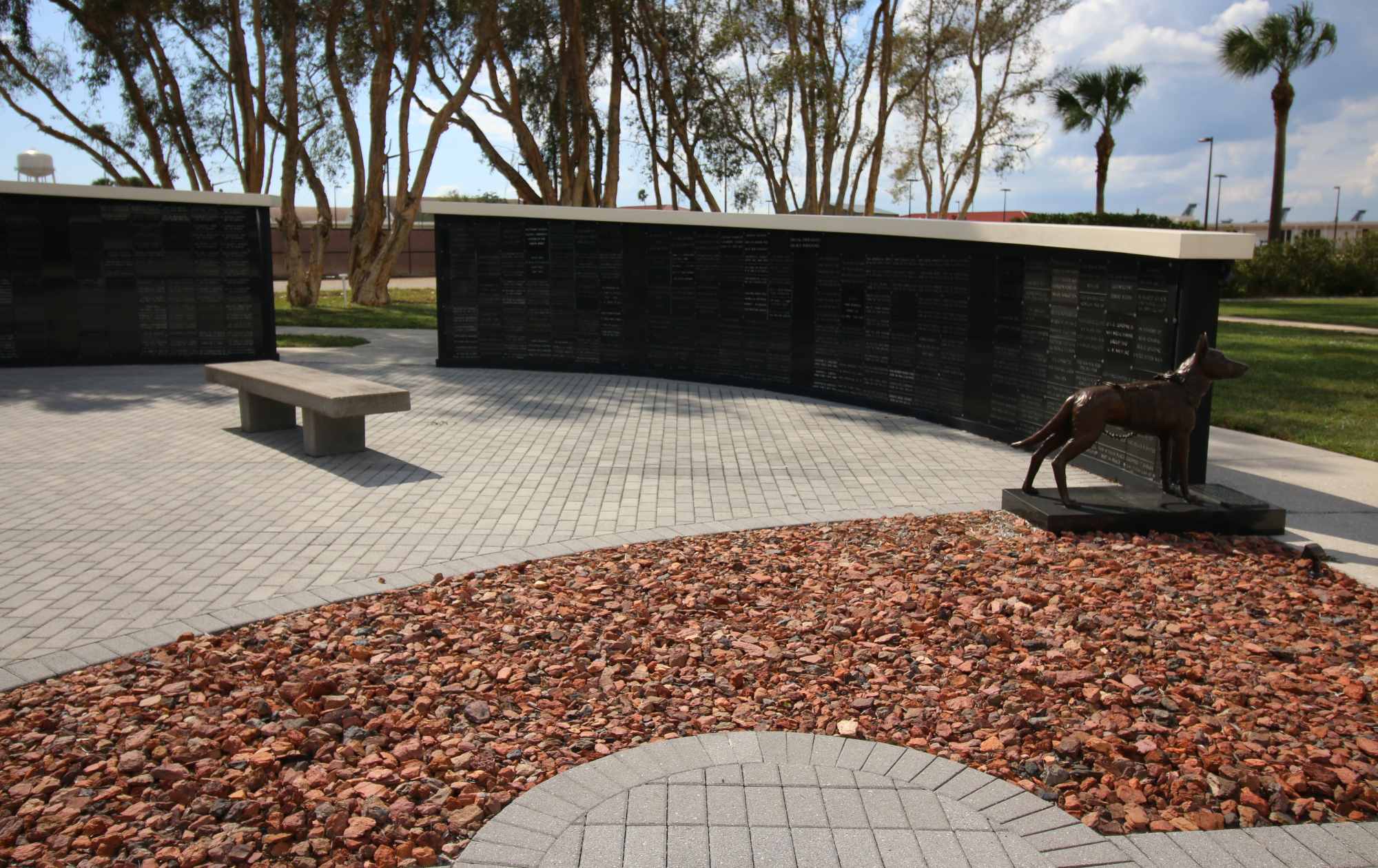 Views of the Special Operations Memorial