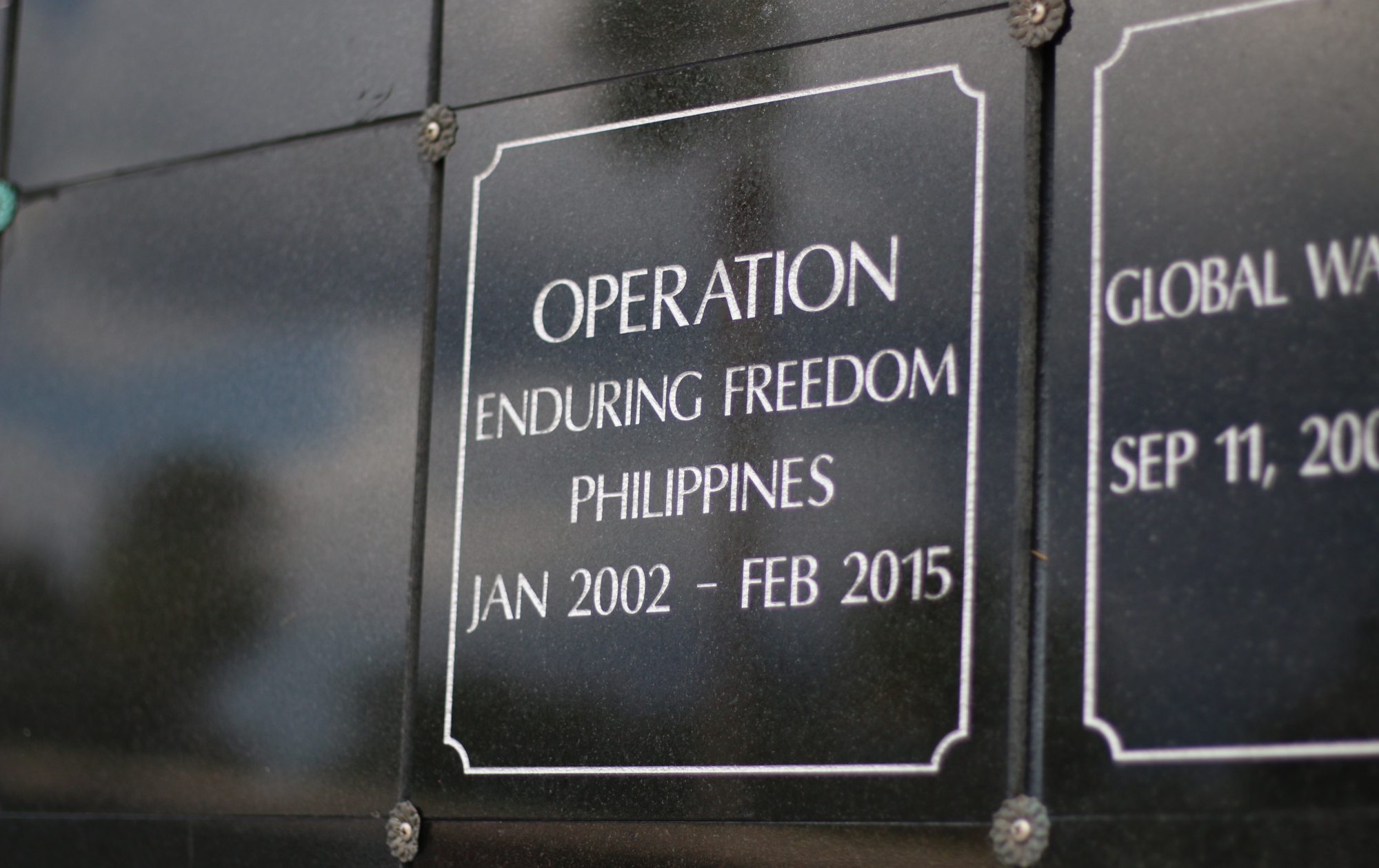 Views of the Special Operations Memorial