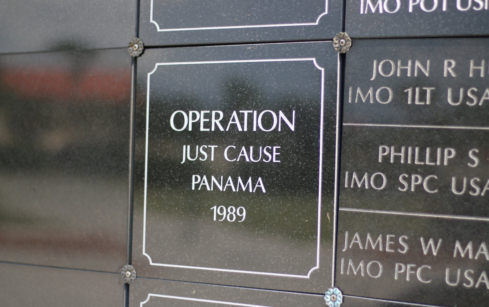 Views of the Special Operations Memorial